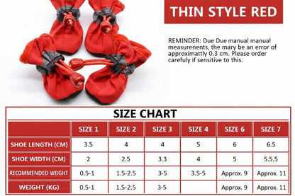 Dog shoes Teddy Puppy shoes toddler non-slip